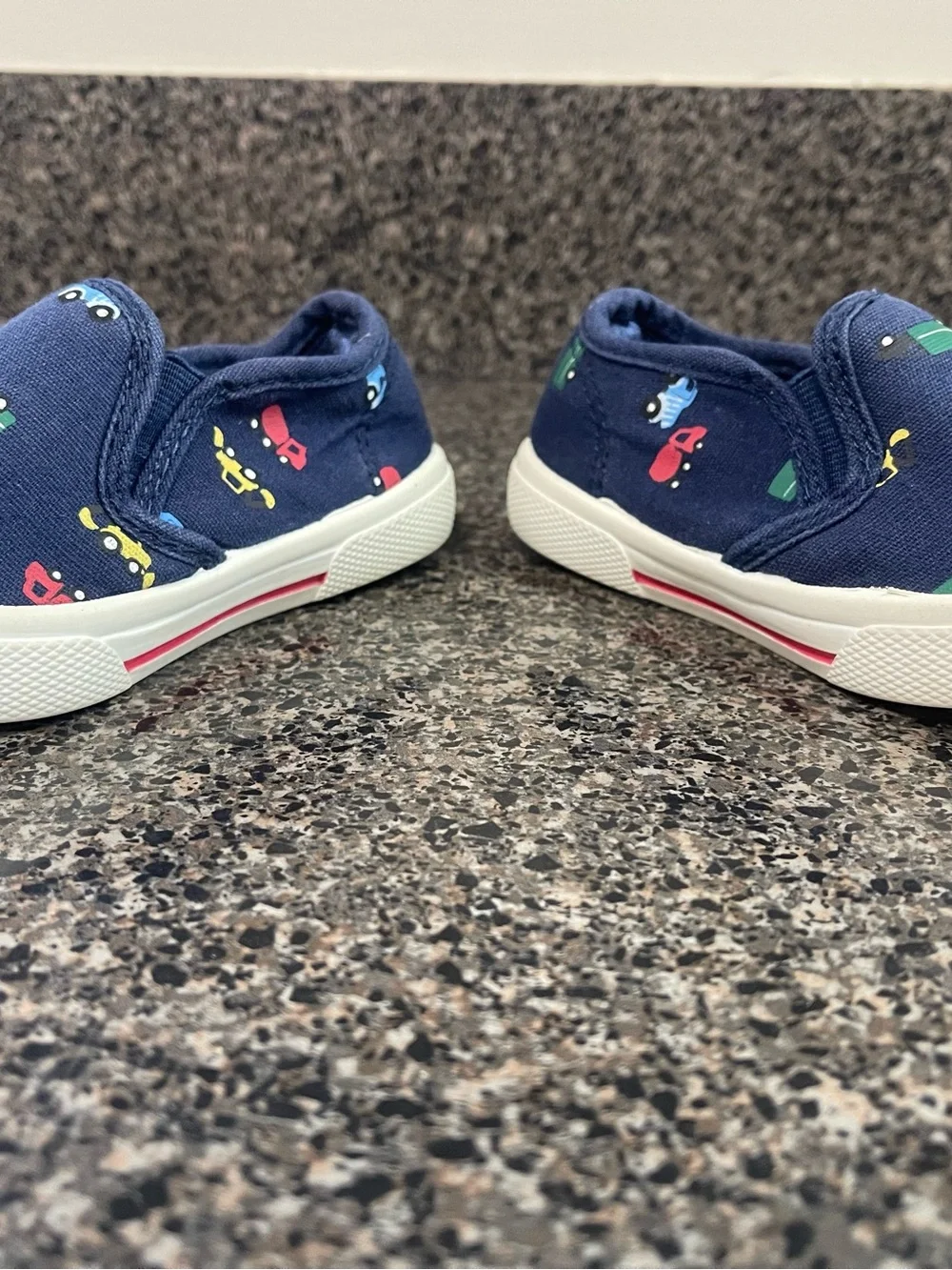 Carter's Unisex-Child Damon Sneaker Size 7 Blue Kids